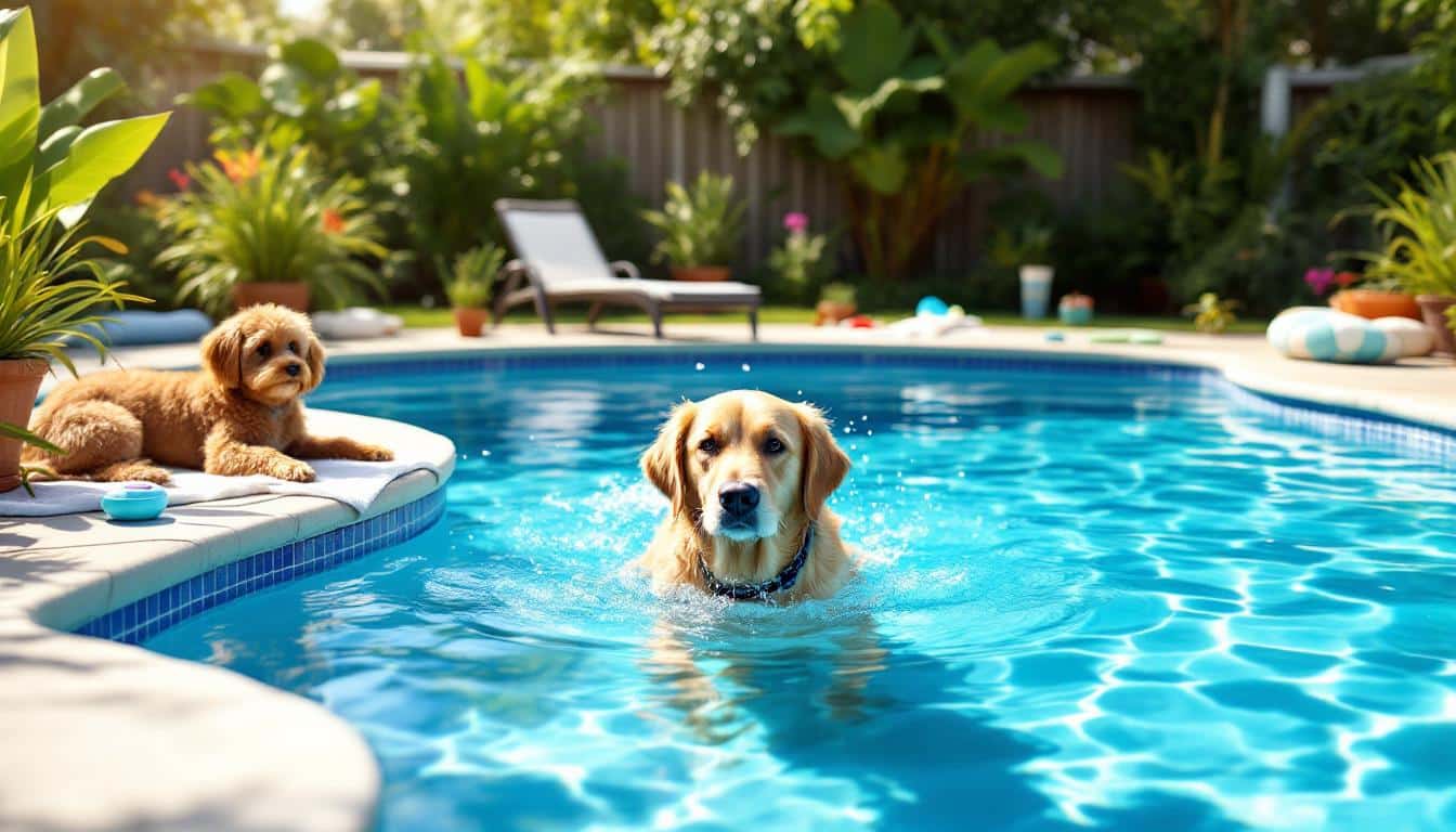 découvrez des conseils pratiques pour assurer une cohabitation sécurisée et hygiénique entre votre piscine et votre chien, tout en protégeant la santé de votre animal et la propreté de l'eau.