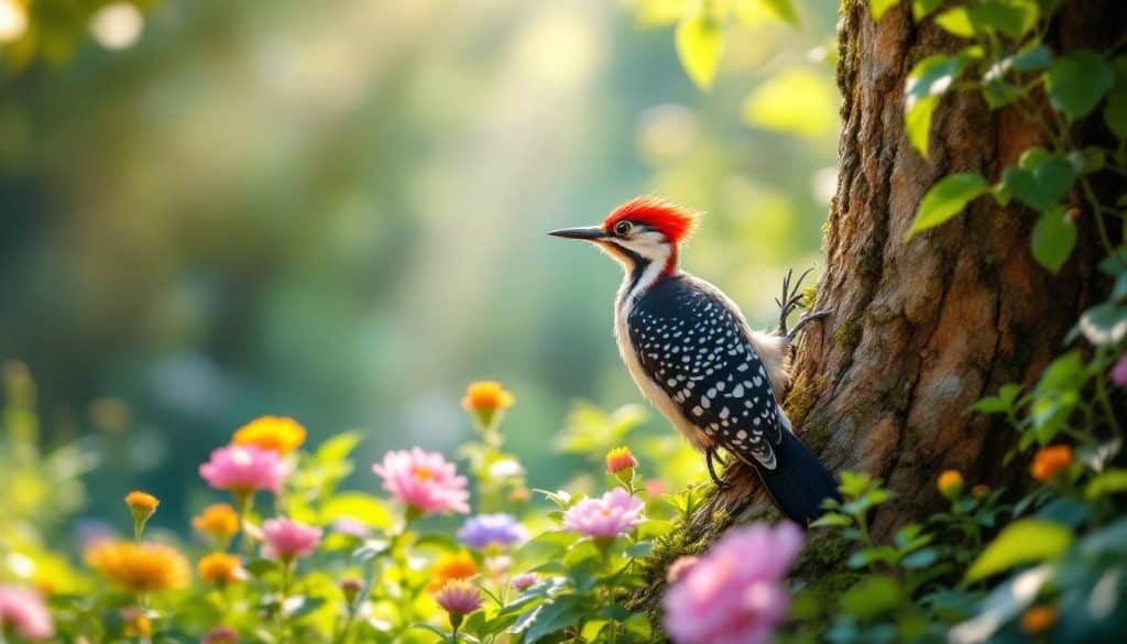 découvrez la signification profonde du pivert dans le jardin, son symbolisme et le message spirituel qu'il transmet.