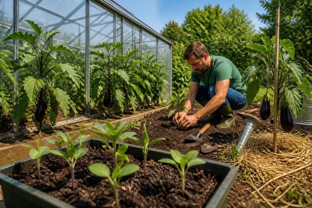 découvrez comment réussir la culture de l'aubergine grâce à nos conseils sur le semis, la plantation et l'entretien pour une récolte abondante et savoureuse.