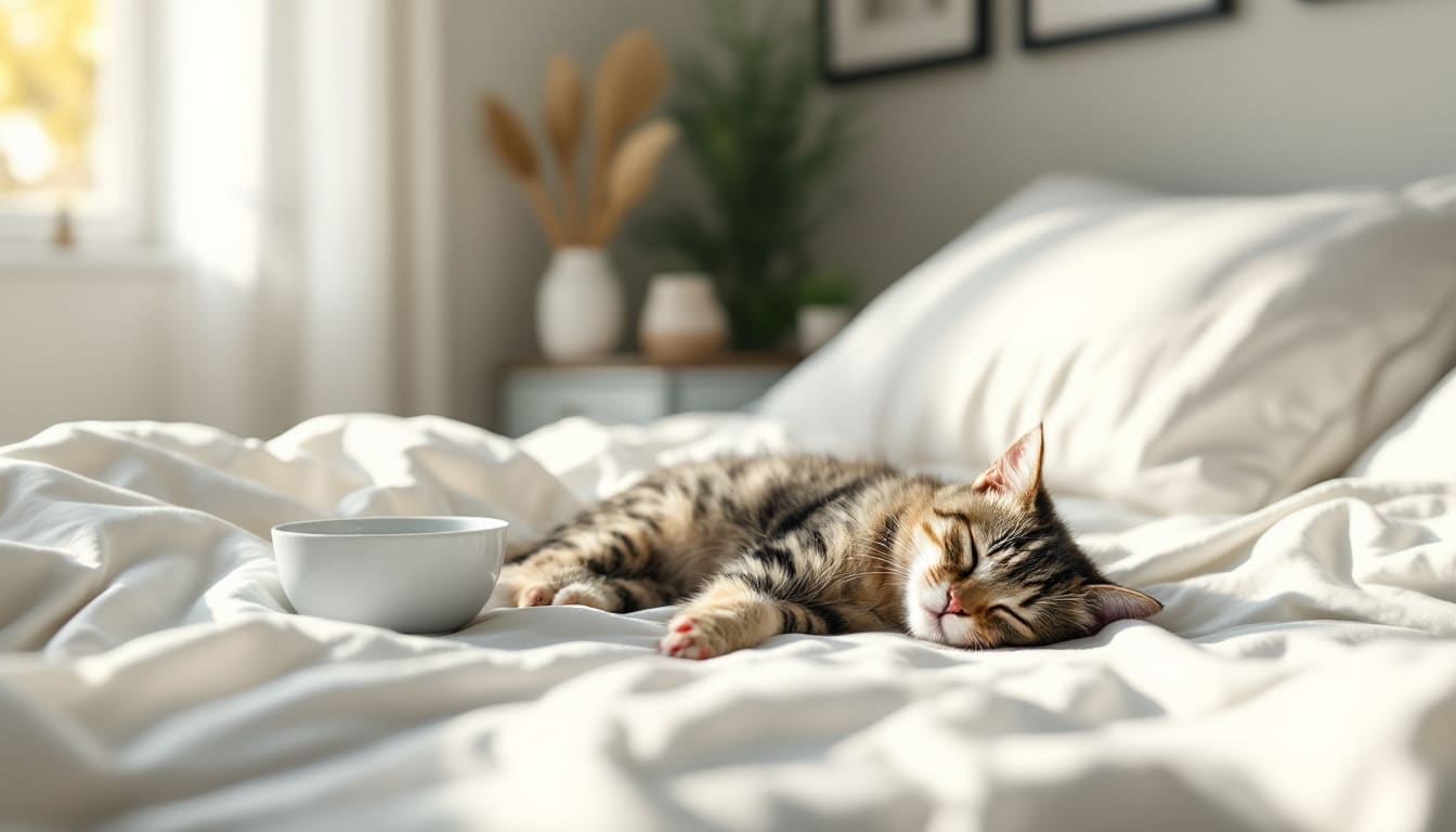 découvrez comment éliminer efficacement les puces de votre chat et éviter qu'il ne les transfère sur votre lit, pour un environnement sain et confortable.
