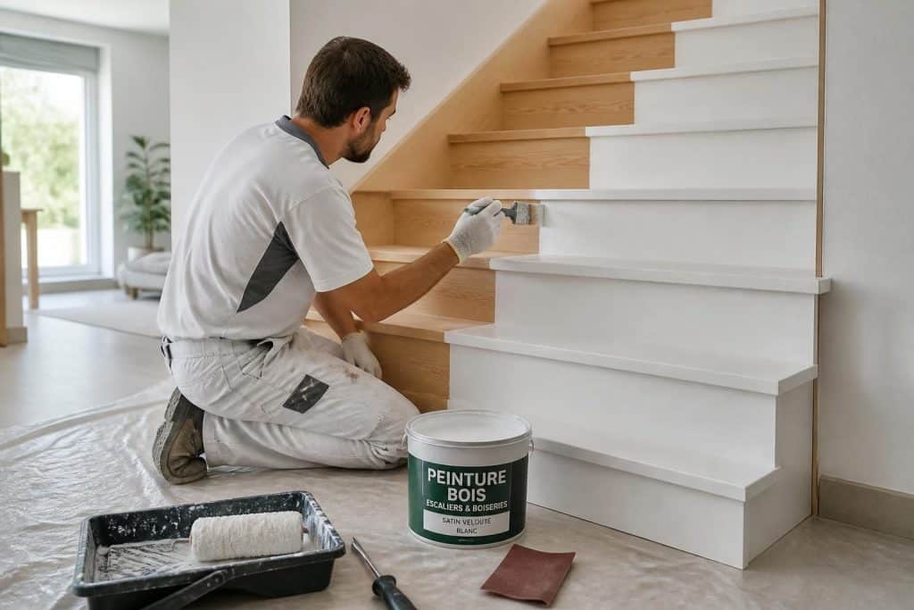 découvrez nos conseils pratiques pour peindre un escalier en bois efficacement et choisissez la peinture idéale pour un résultat durable et esthétique.