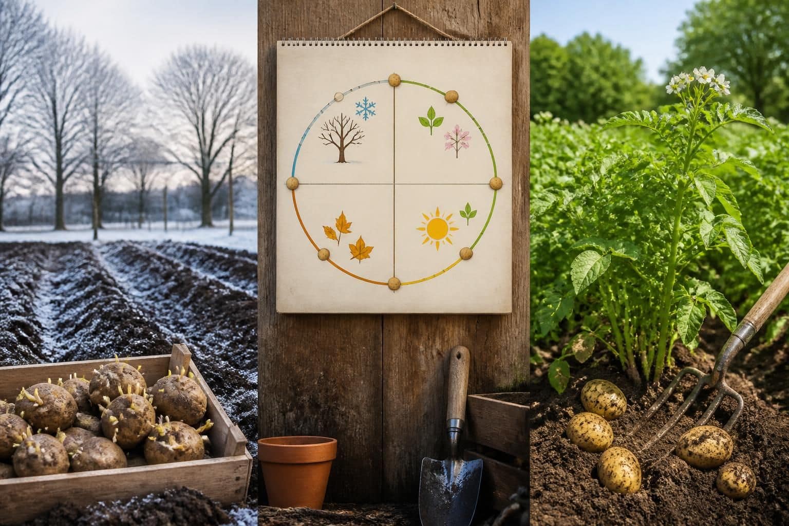découvrez quand et comment planter des pommes de terre toute l'année avec nos conseils pratiques et les périodes idéales pour un jardinage réussi.