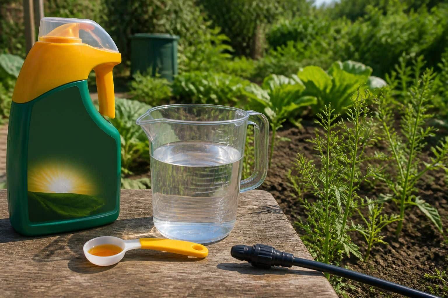 découvrez la quantité optimale de roundup à diluer dans 1 litre d'eau pour un désherbage efficace et sécurisé de vos espaces extérieurs.