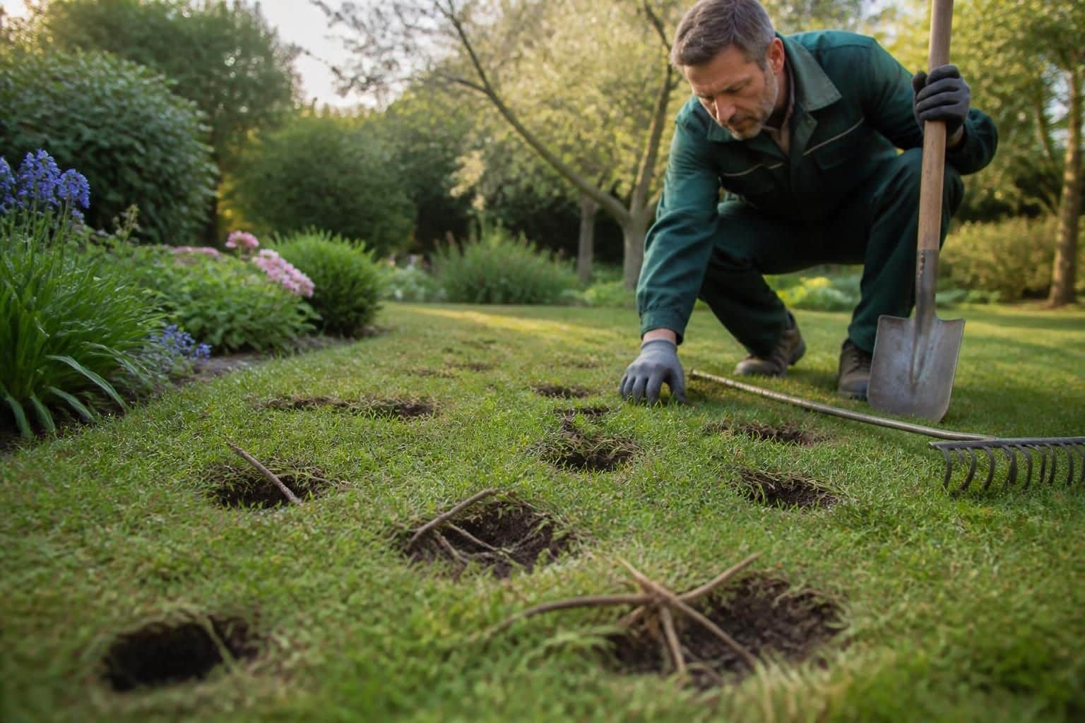 découvrez les causes des trous dans votre jardin sans monticule et apprenez des solutions efficaces pour les réparer rapidement et préserver la beauté de votre espace extérieur.