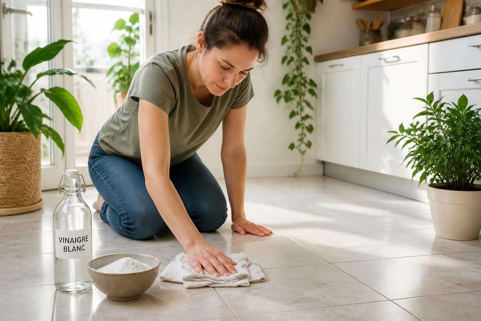 découvrez des méthodes naturelles et efficaces pour dégraisser votre carrelage en profondeur, sans produits chimiques, tout en respectant l'environnement.