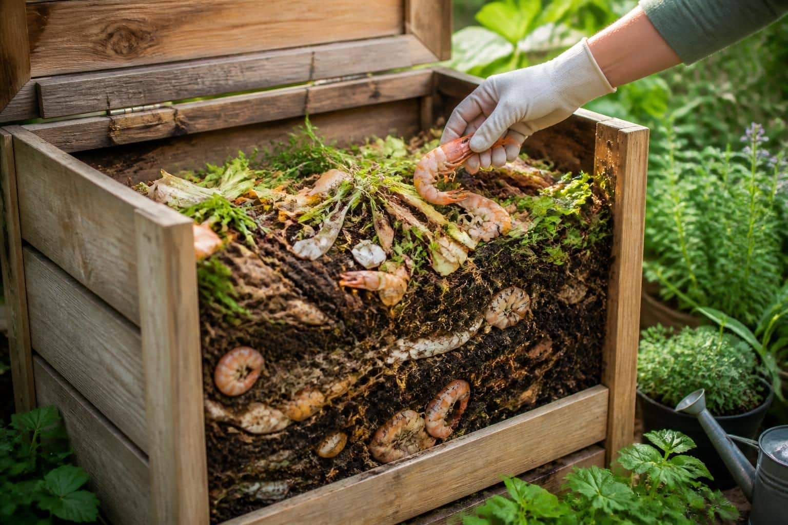 découvrez comment composter les crevettes en toute sécurité avec nos conseils pratiques et précautions essentielles pour un compost sain et respectueux de l'environnement.