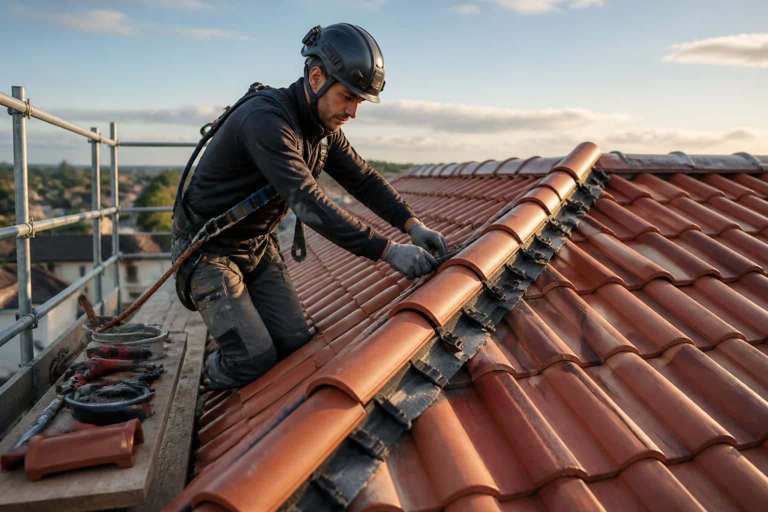 découvrez les techniques de faitage toiture, comment réparer efficacement et les prix estimés pour 2026 afin d'assurer une toiture durable et performante.