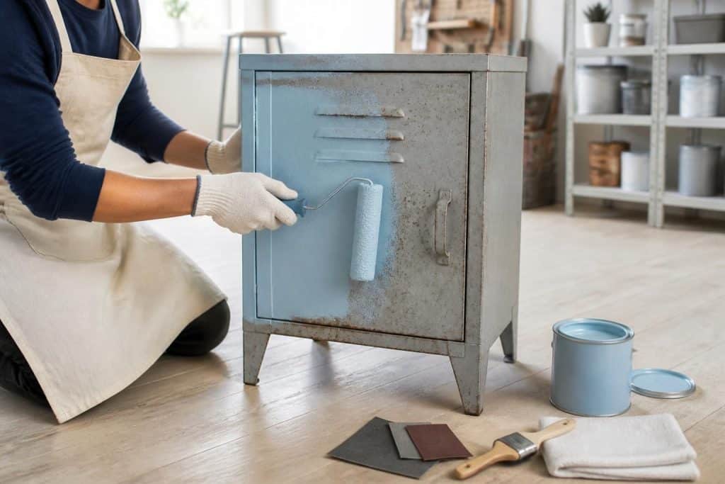 découvrez des astuces simples et des étapes faciles pour peindre un meuble en métal et lui donner une nouvelle vie avec un résultat professionnel.
