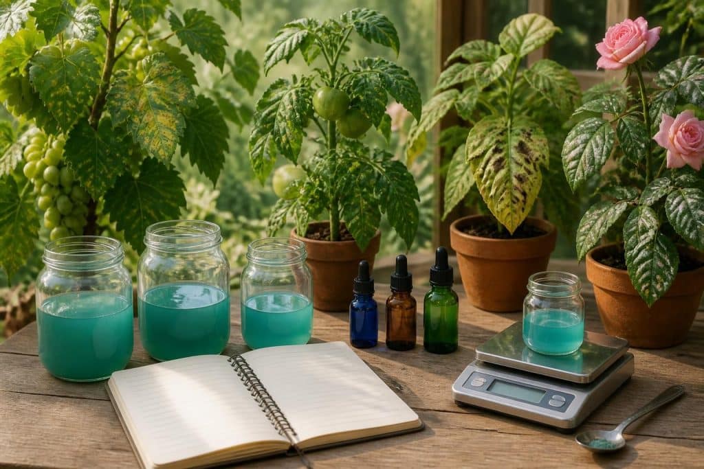 découvrez notre tableau pratique pour le dosage de la bouillie bordelaise adapté aux différentes plantes et maladies afin d'assurer une protection efficace de vos cultures.