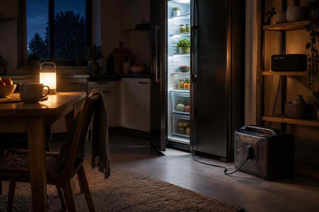 coupure de courant à la maison : découvrez comment alimenter votre frigo et votre box pour conserver vos aliments et rester connecté.