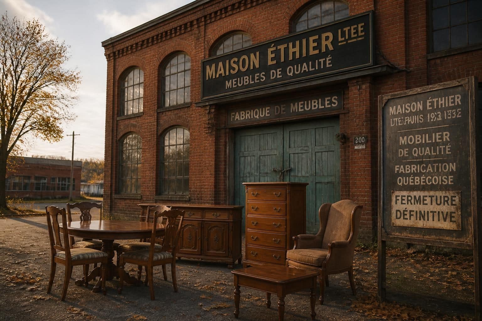 découvrez l'histoire fascinante et la fin d'un géant du mobilier québécois, maison éthier, emblème du design et de la tradition au québec.